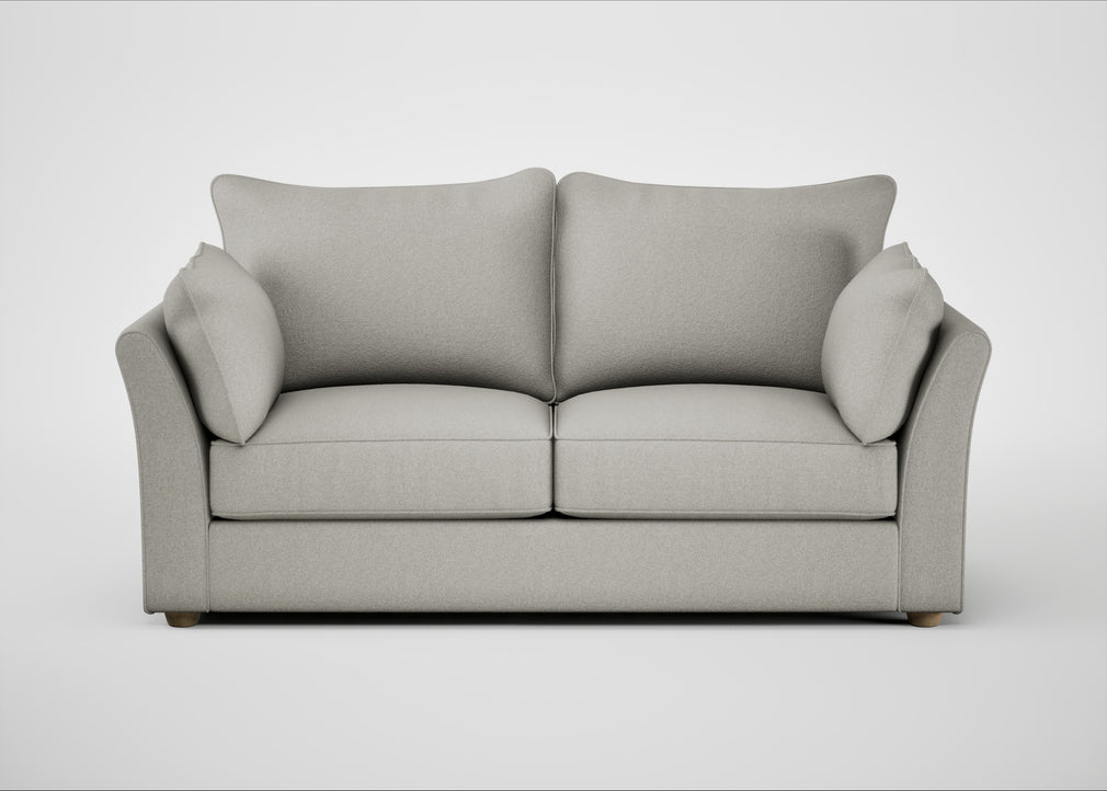 Tailor 3 Seater Sofa Melton Wool Limestone / Natural
