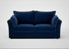 Tailor 3 Seater Sofa Cotton Velvet Midnight / Black