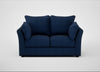 Tailor 2 Seater Sofa Broad Weave Lagoon / Black