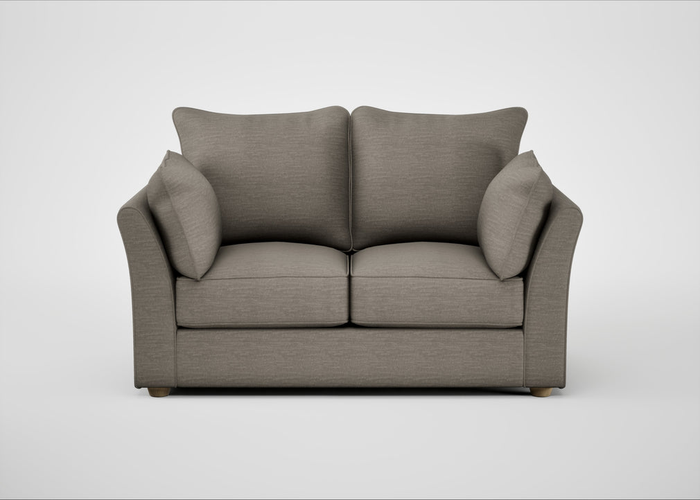 Tailor 2 Seater Sofa Broad Weave Pebble / Natural