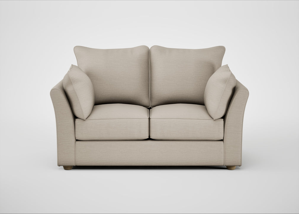 Tailor 2 Seater Sofa Broad Weave Putty / Natural