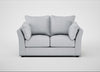Tailor 2 Seater Sofa Broad Weave Tin / Black