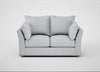 Tailor 2 Seater Sofa Broad Weave Tin / Natural