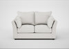Tailor 2 Seater Sofa Capelo Linen-Cotton Sea Salt / Black