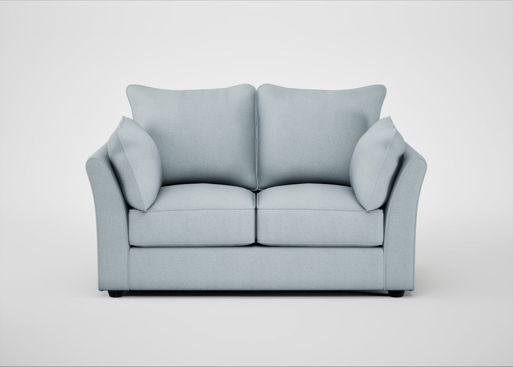 Tailor 2 Seater Sofa Capelo Linen-Cotton Sea Shanty / Black