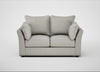 Tailor 2 Seater Sofa Melton Wool Limestone / Black