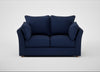 Tailor 2 Seater Sofa Melton Wool New Navy / Natural