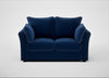 Tailor 2 Seater Sofa Cotton Velvet Midnight / Black