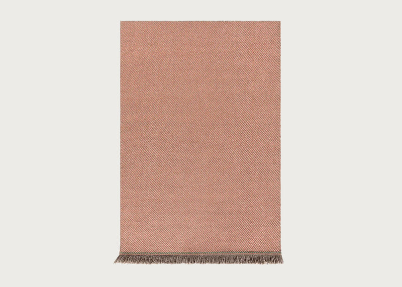 Garden Layers Rug Diagonal Almond Peach