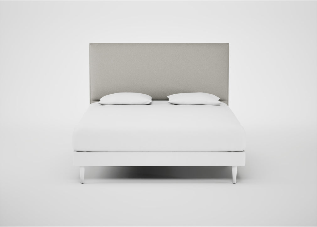 Newman Headboard Super King / Melton Wool Limestone