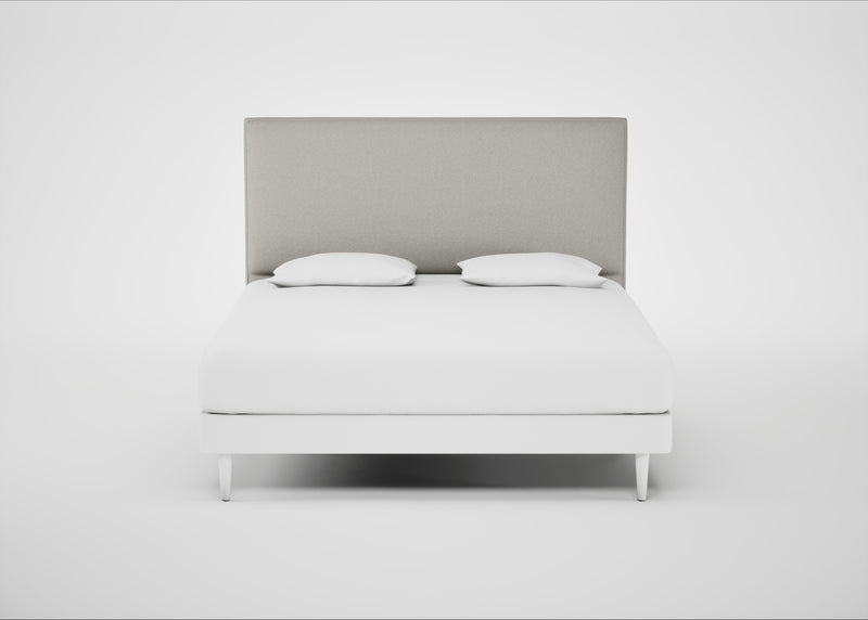 Newman Headboard Super King / Melton Wool Limestone
