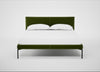 Matera Bed Double / Nobilis Velvet Leaf / Black