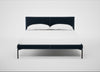 Matera Bed Double / Nobilis Velvet Night / Black
