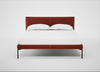 Matera Bed Double / Nobilis Velvet Rust / Black