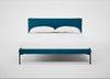 Matera Bed Double / St Moritz Wool Teal / Black