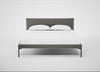 Matera Bed King / Nobilis Velvet Dolphin / Black