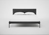 Matera Bed King / St Moritz Wool Grey / Black