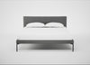 Matera Bed King / St Moritz Wool Light Grey / Black
