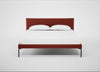 Matera Bed King / Nobilis Velvet Rust / Black