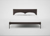 Matera Bed King / Nobilis Velvet Sable / Black