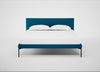 Matera Bed King / St Moritz Wool Teal / Black
