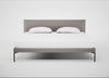 Matera Bed Super King / Daino Leather Elephant / Black