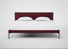 Matera Bed Super King / St Moritz Wool Red / Black