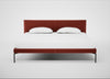 Matera Bed Super King / Nobilis Velvet Rust / Black