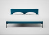 Matera Bed Super King / St Moritz Wool Teal / Black