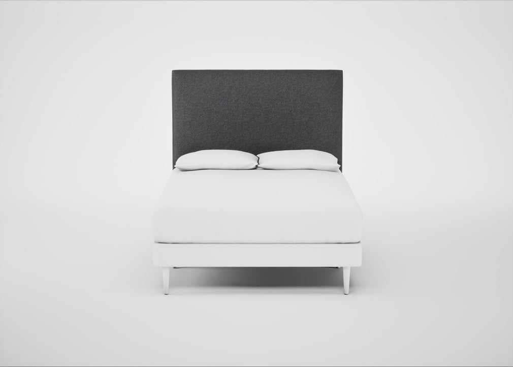 Newman Headboard Double / Melton Wool Granite