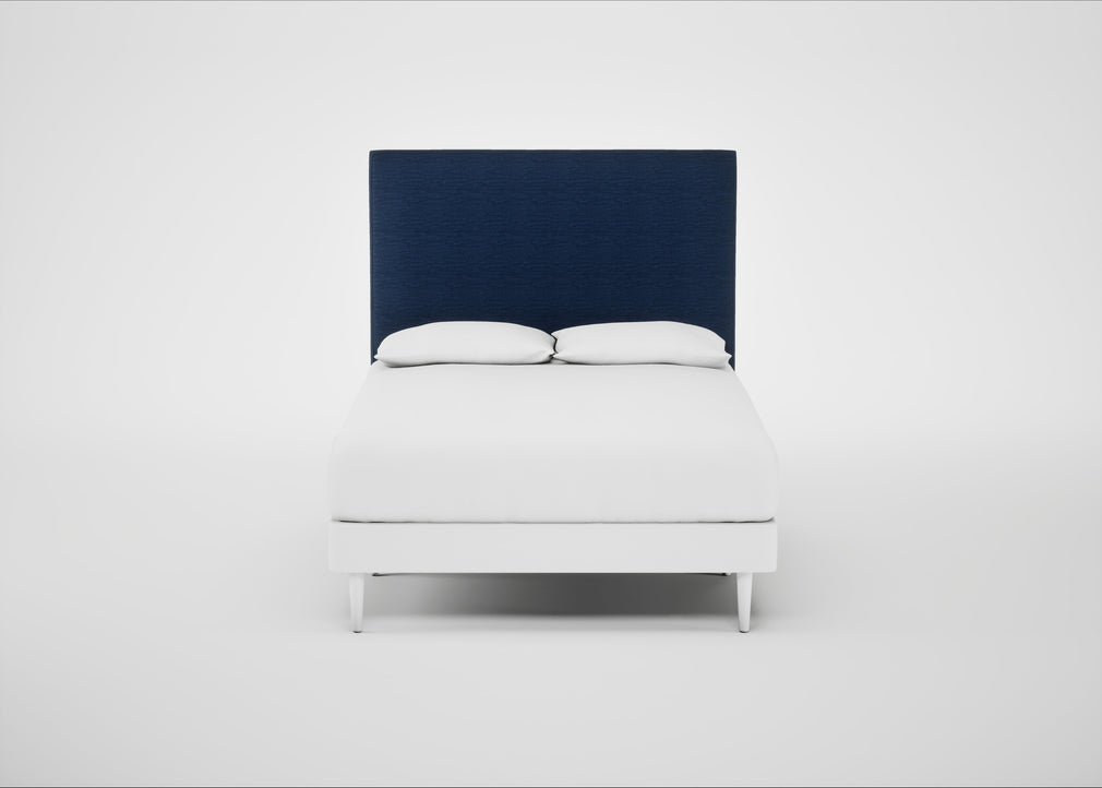 Newman Headboard Double / Broad Weave Lagoon