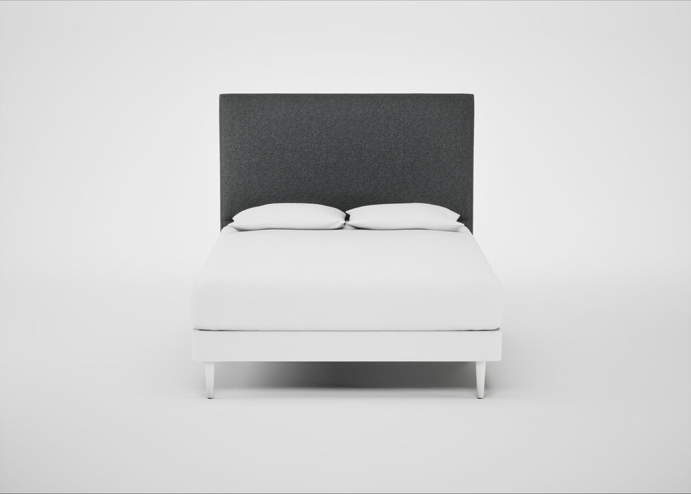 Newman Headboard King / Melton Wool Granite