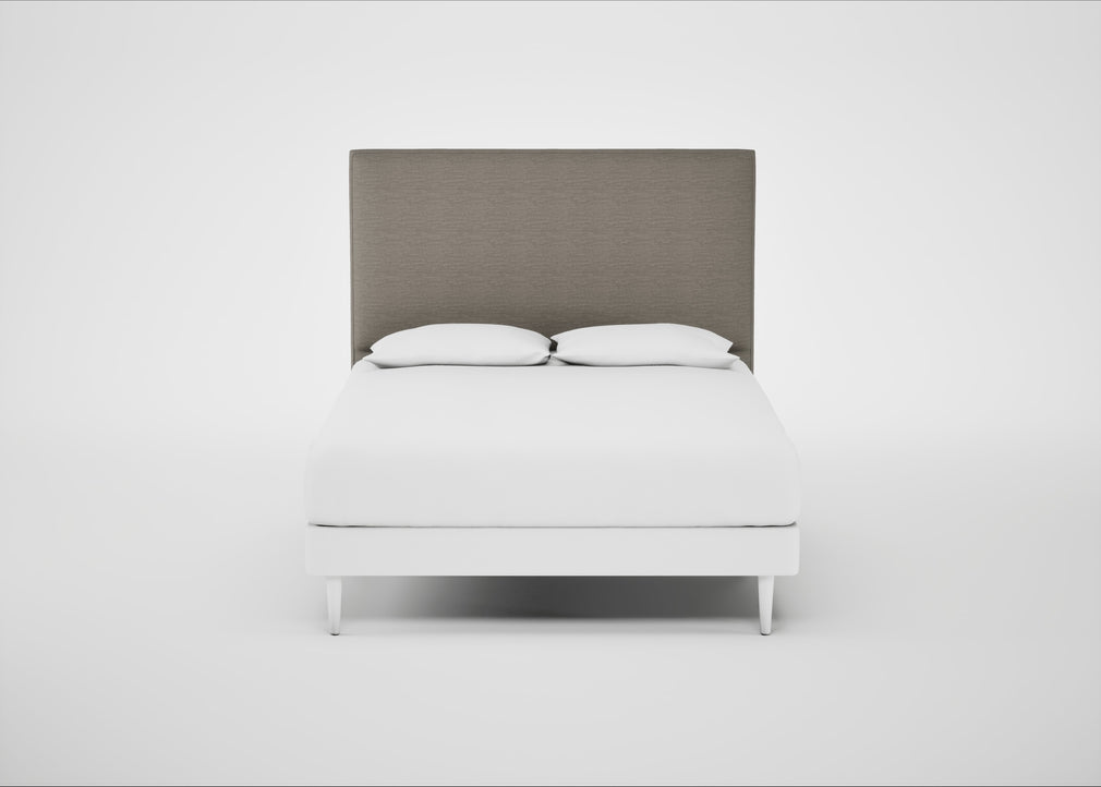 Newman Headboard King / Broad Weave Pebble