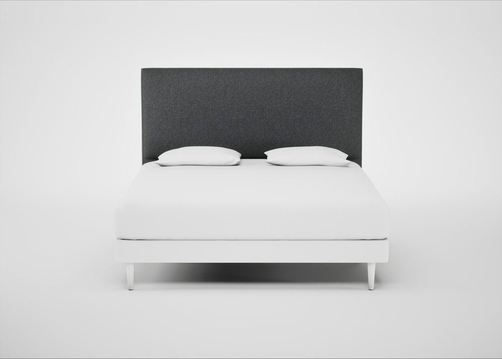 Newman Headboard Super King / Melton Wool Granite