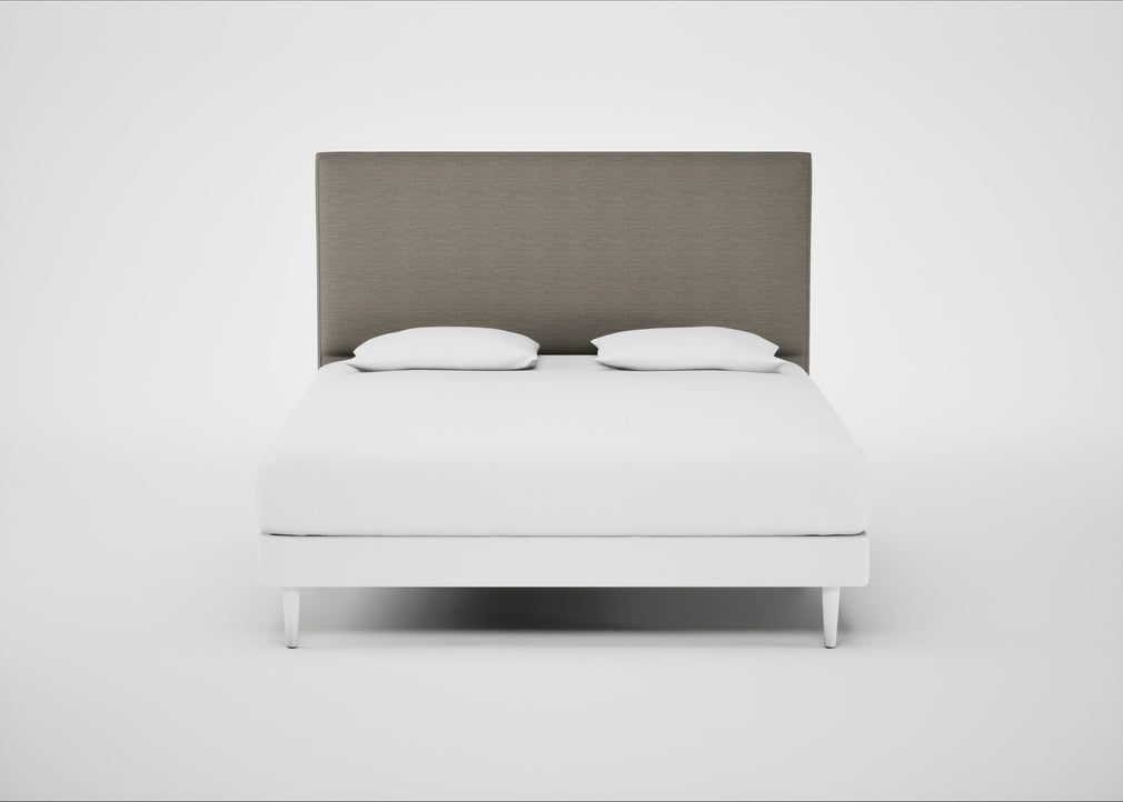 Newman Headboard Super King / Broad Weave Pebble