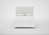 Balmoral Headboard King / Capelo Linen-Cotton Sea Shanty