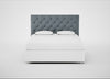 Balmoral Headboard Super King / Capelo Linen-Cotton Mineral