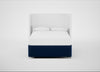 Deep Divan Bed Base Double / 2 Footend / Velvet Midnight