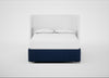 Deep Divan Bed Base King / 2 Footend / Broad Weave Lagoon