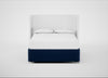 Deep Divan Bed Base King / 2 Footend / Velvet Midnight