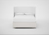 Deep Divan Bed Base King / 2 Footend / Capelo Linen-Cotton Sea Salt