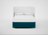 Deep Divan Bed Base King / 2 Footend 2 Continental / Velvet Teal