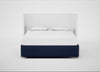 Deep Divan Bed Base Super King / 2 Footend 2 Continental / Melton Wool New Navy