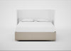 Deep Divan Bed Base Super King / 2 Footend 2 Continental / Broad Weave Putty