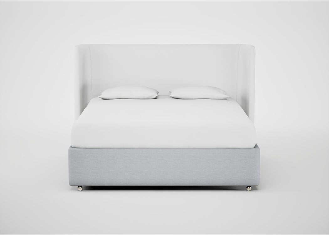 Deep Divan Bed Base Super King / 2 Footend / Broad Weave Tin