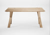 Bespoke Dining Table Oslo Blonde Oiled Oak / 160cm / 100cm
