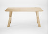 Bespoke Dining Table Oslo White Oiled Oak / 160cm / 100cm