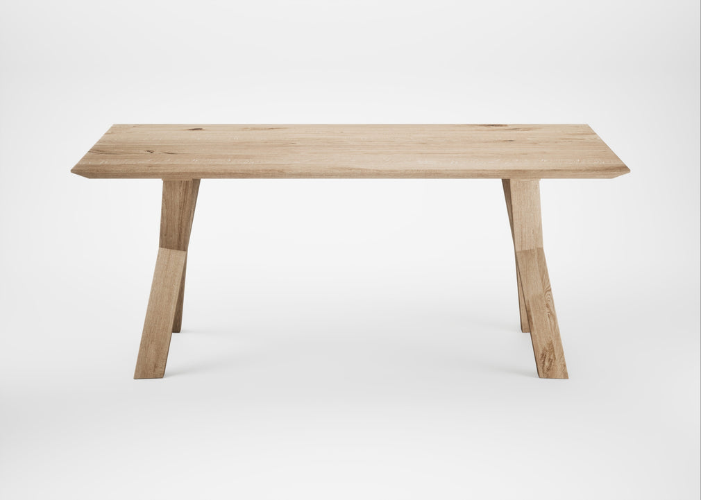 Bespoke Dining Table Oslo Blonde Oiled Oak / 180cm / 100cm