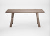 Bespoke Dining Table Oslo Grey Oiled Oak / 180cm / 100cm