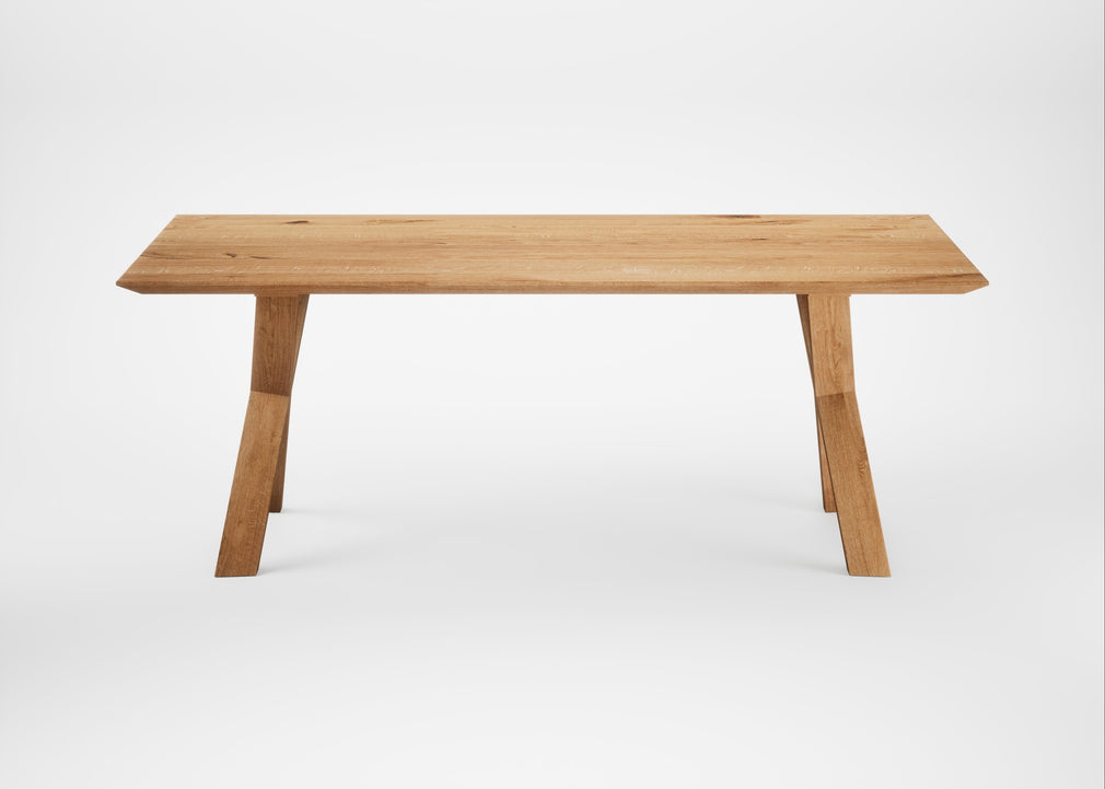 Bespoke Dining Table Oslo Natural Oiled Oak / 200cm / 100cm